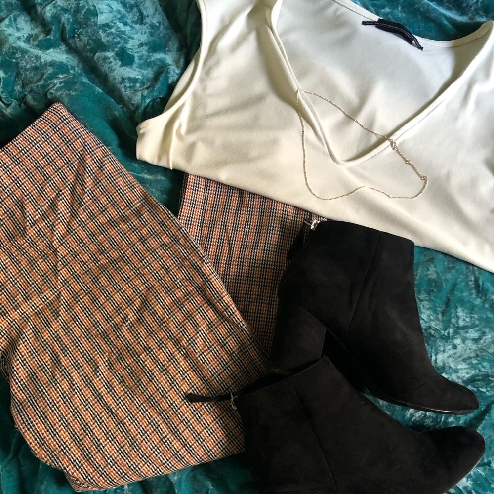 A New Day Plaid Ankle Pants